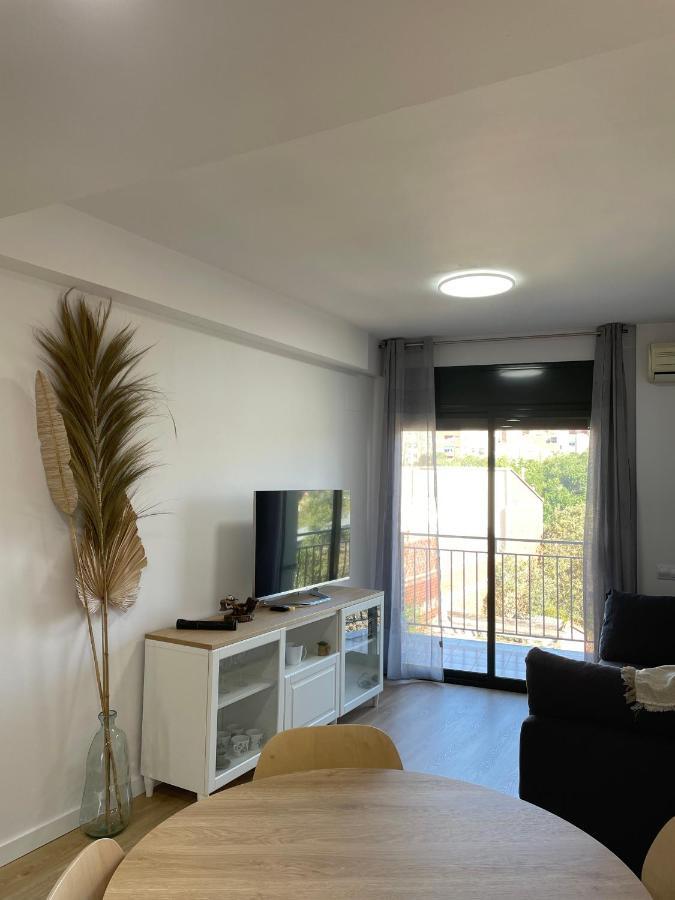 Acogedor Apartamento Vallparadis Con Parking Терраса Экстерьер фото